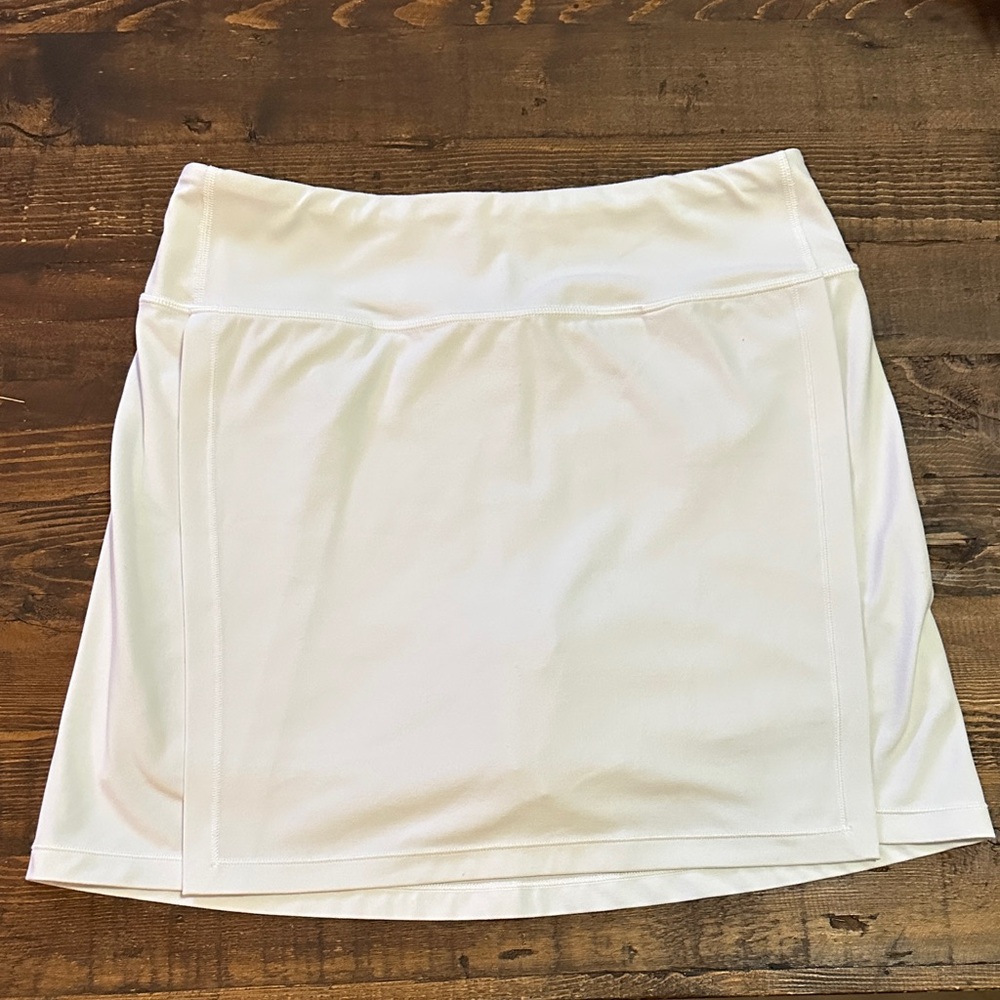 Athleta Kids White Mini Skort